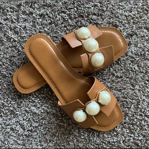 Zara classy 3 pear sandals